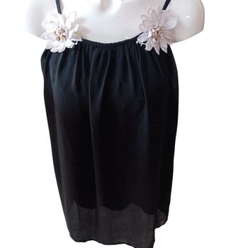 Tunique noire taille unique