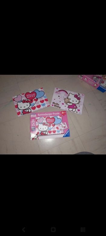 Puzzle hello kitty