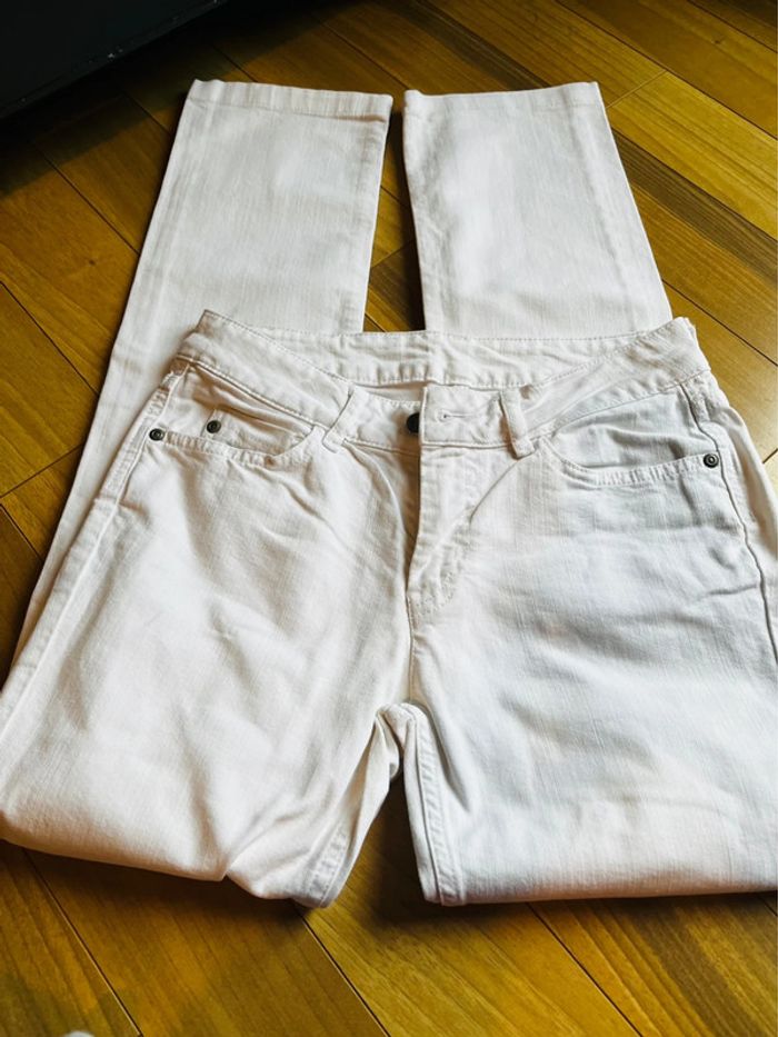 Pantalon blanc comptoir des cotonniers - photo numéro 3