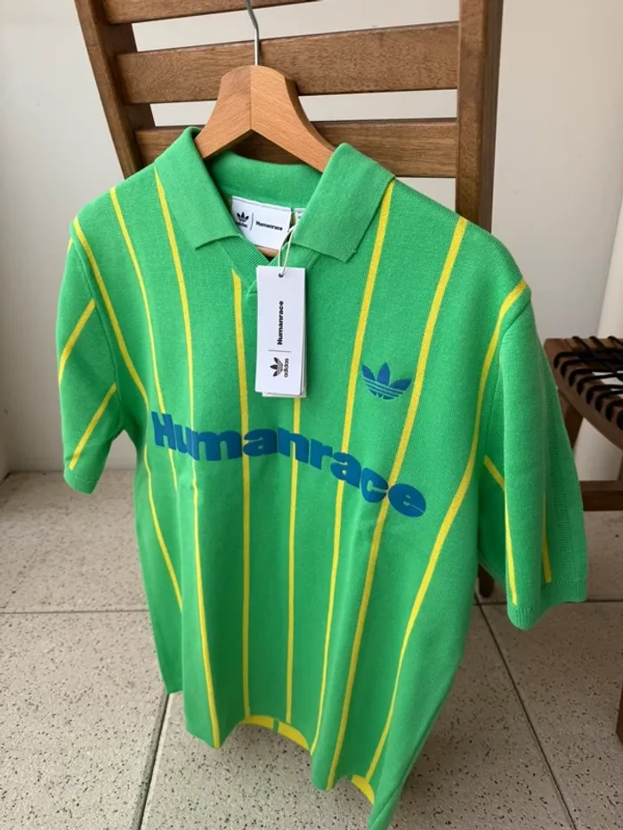 T-shirt Jersey Adidas × Pharrell Williams Humanrace vert - photo numéro 5