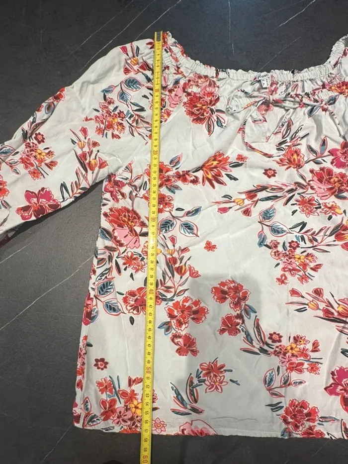 Blouse fleurie Stree One T F40 - photo numéro 7
