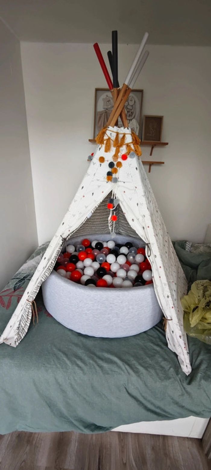 Tipi Vertbaudet réversible