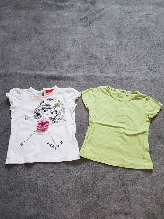 Lot de 2 tee shirt 23/24 mois