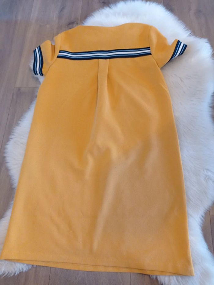 JBC robe jaune moutarde chic 140 cm soit 10 ans - photo numéro 4