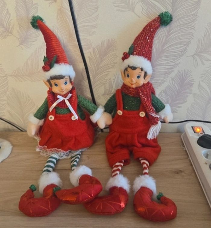 Lutin farceur grand modèle assis
