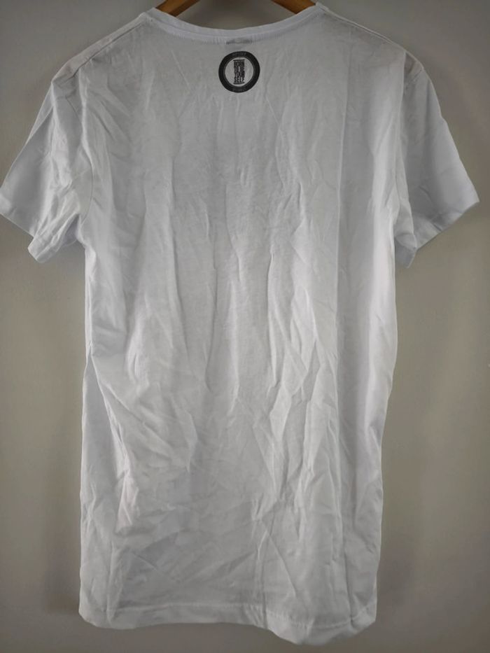 T shirt blanc imprimé taille M 38 siamoises neuf - photo numéro 3