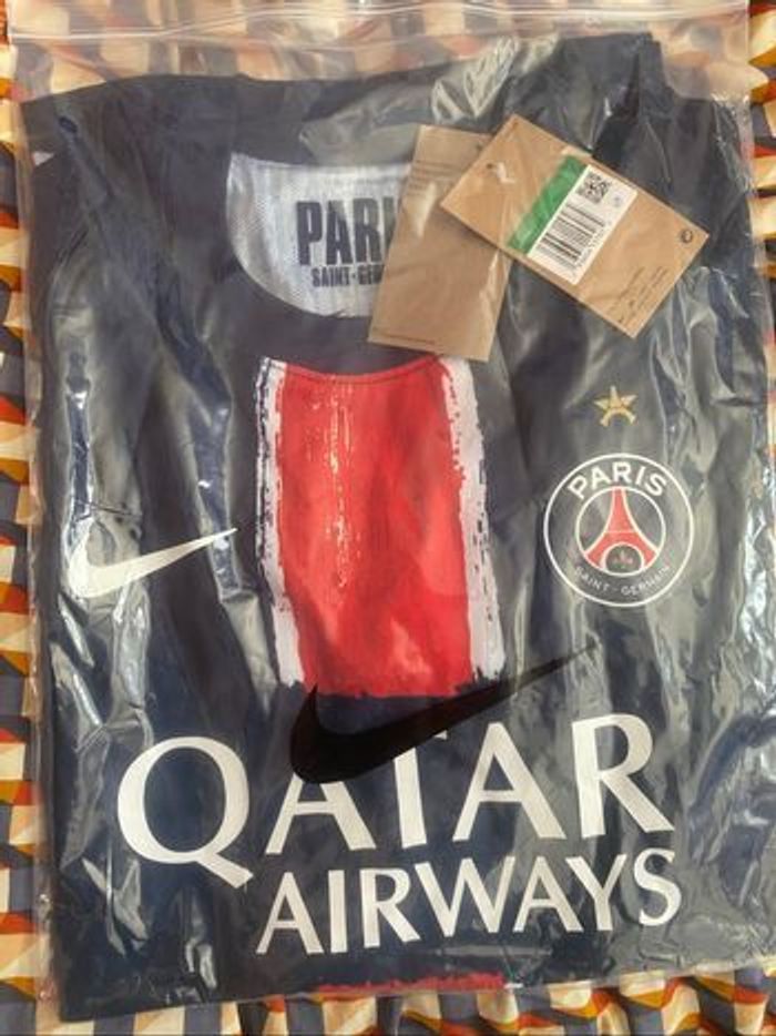 Maillot de foot PSG Étoile officiel collector rare - photo numéro 5