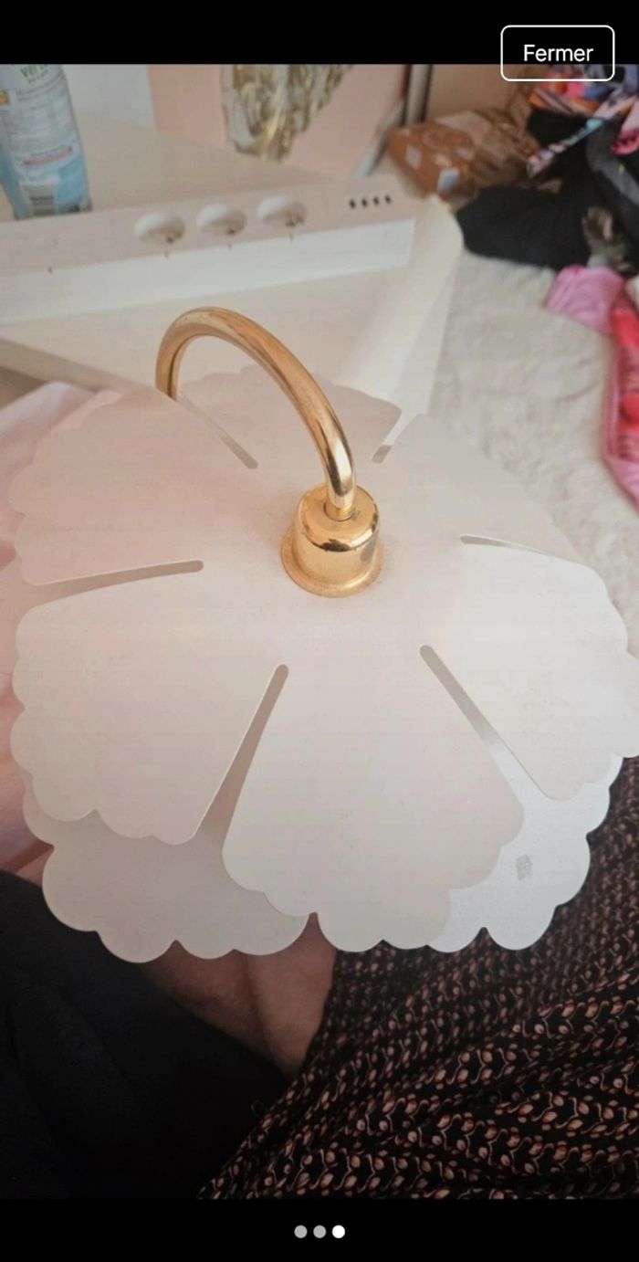 Lampe de chambre fleur - photo numéro 3