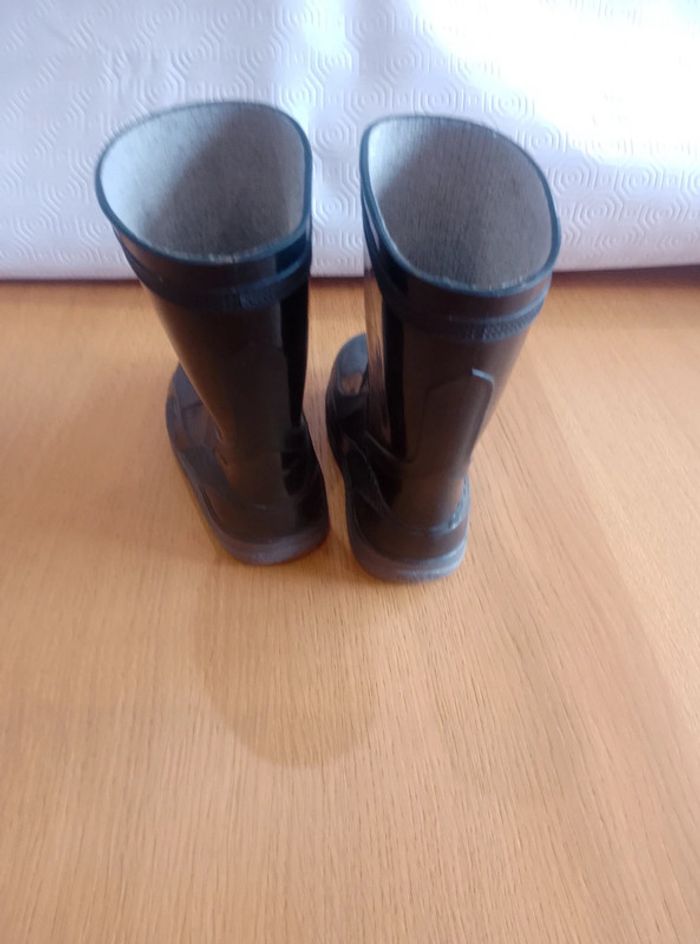 Chaussures Bottes en plastique, de pluie - Garçon Fille - 24 - photo numéro 3