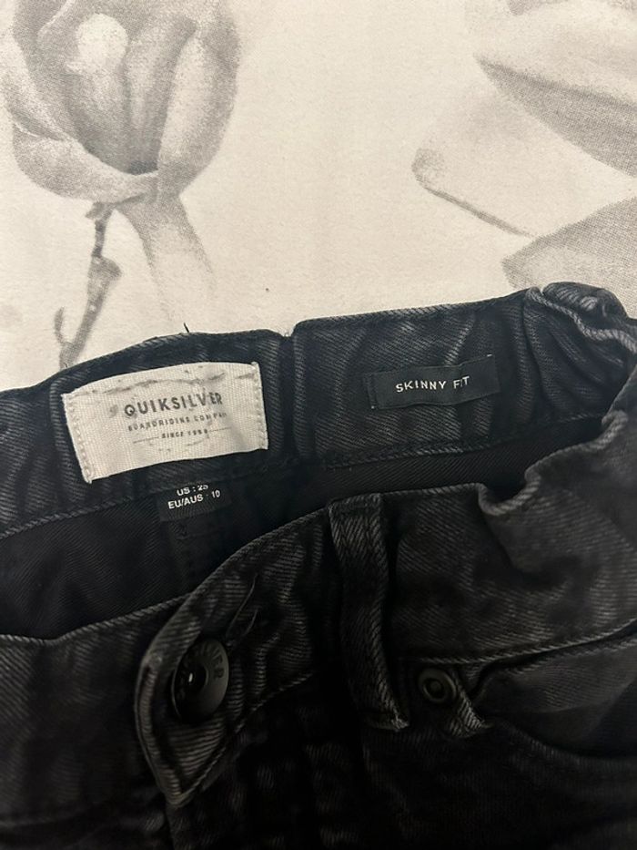 Short jeans 10 ans noir - photo numéro 2