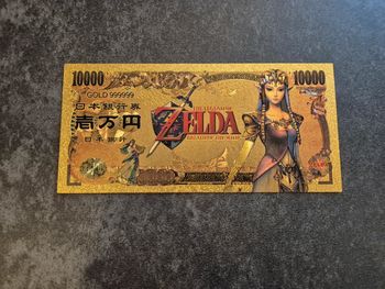 Billet OR à collectionner Link the Legend of Zelda