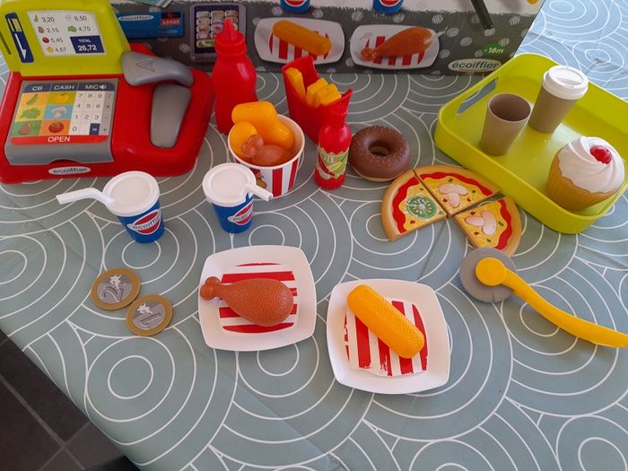 Ecoiffier Chef accessoires Fast Food - photo numéro 2