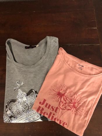 Lot tee-shirts fille