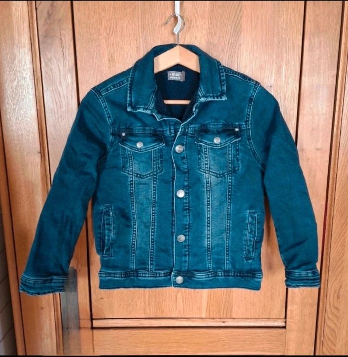 Veste en jeans doublée en polaire 8 ans - photo numéro 2