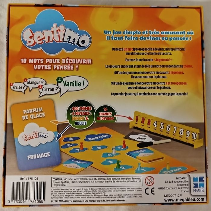 Sentimo jeu de société - photo numéro 2
