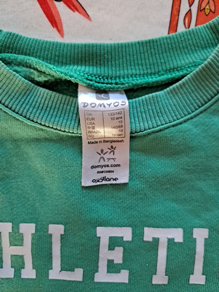 Sweat-shirt 10 ans #isacorbas10ans - photo numéro 2