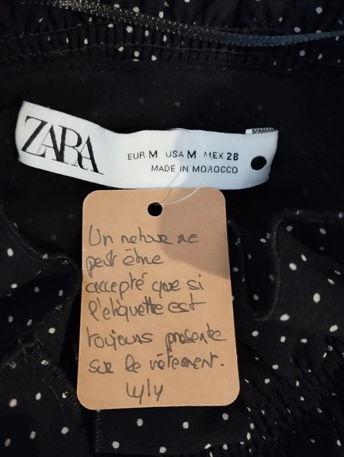 Robe courte chic et vaporeuse taille 38 Zara - photo numéro 12