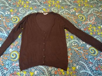 Cardigan marron lefties L