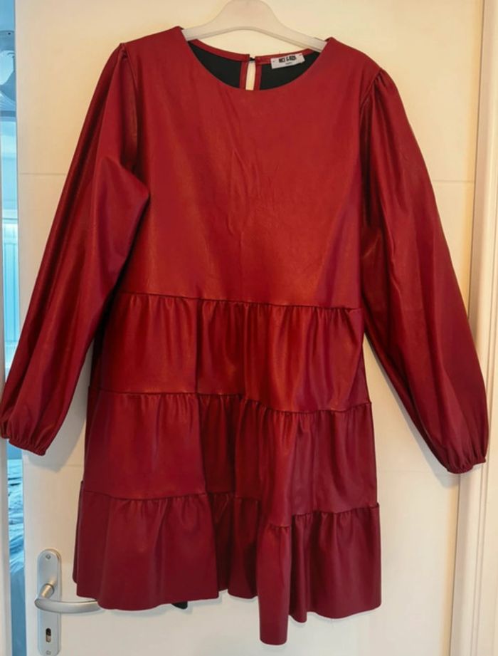 Robe simili cuir