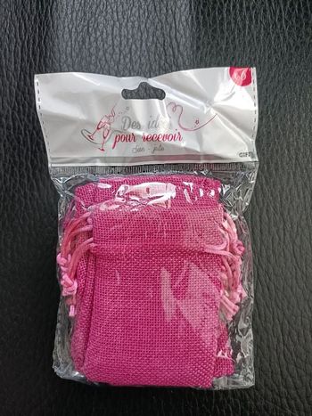 6 sacs en jute pour vos loisirs créatif