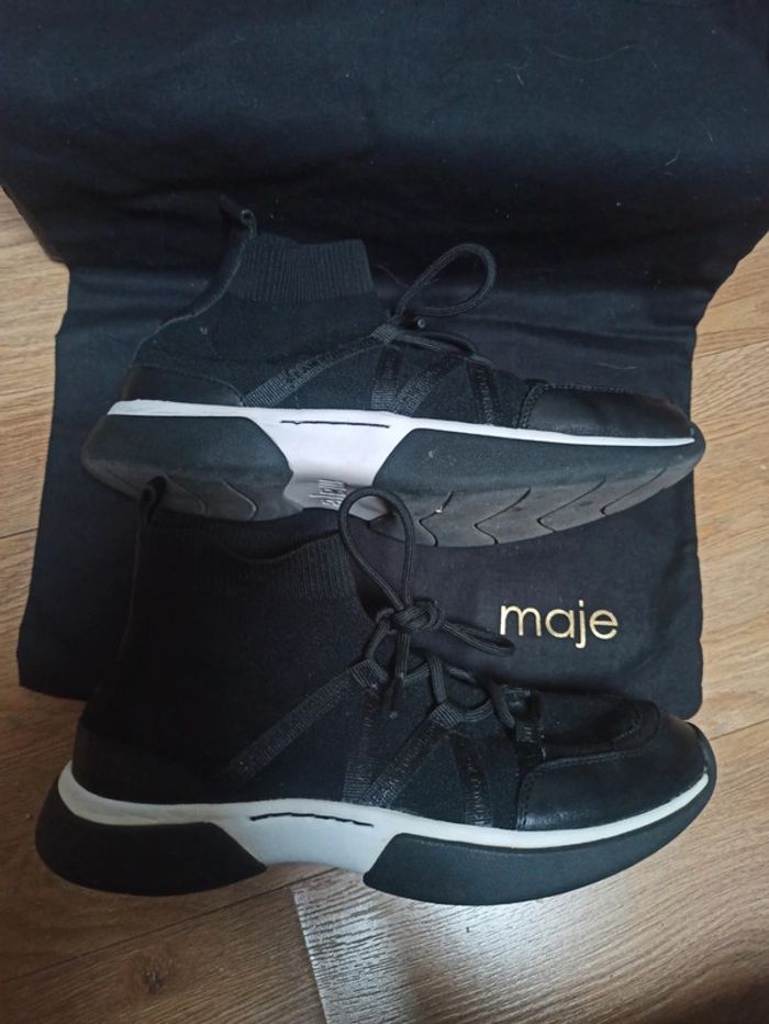 Baskets chaussettes Maje - photo numéro 5