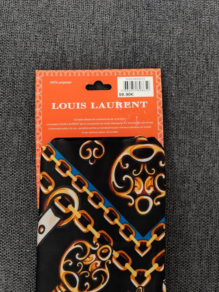 écharpes "Louis Laurent"  dimensions 90 x 180 cm. - photo numéro 3