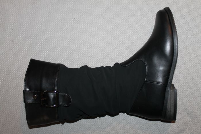 bottes noires souples 32
