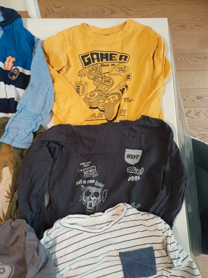 Lot de 6 T shirts ML - photo numéro 3