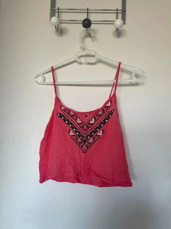 Crop top rose