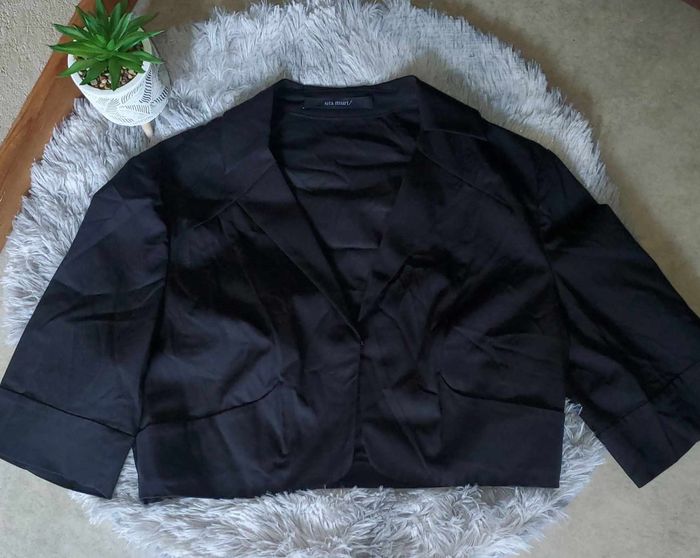 petite veste noire Sita Murt femme taille 40 - photo numéro 5