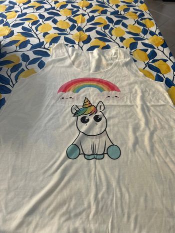 Débardeur, licorne