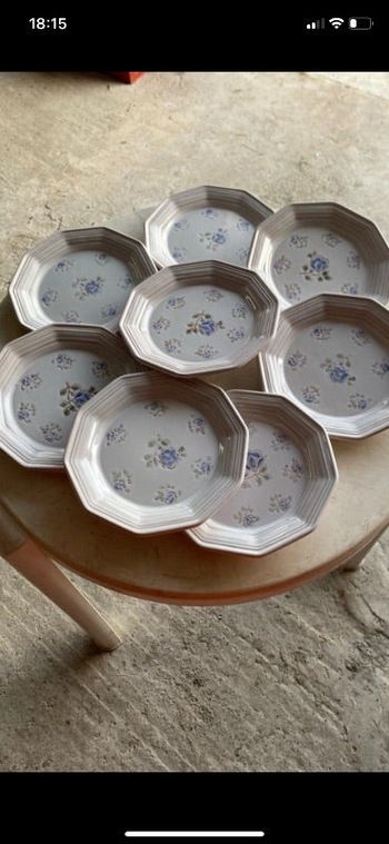 Assiettes à dessert