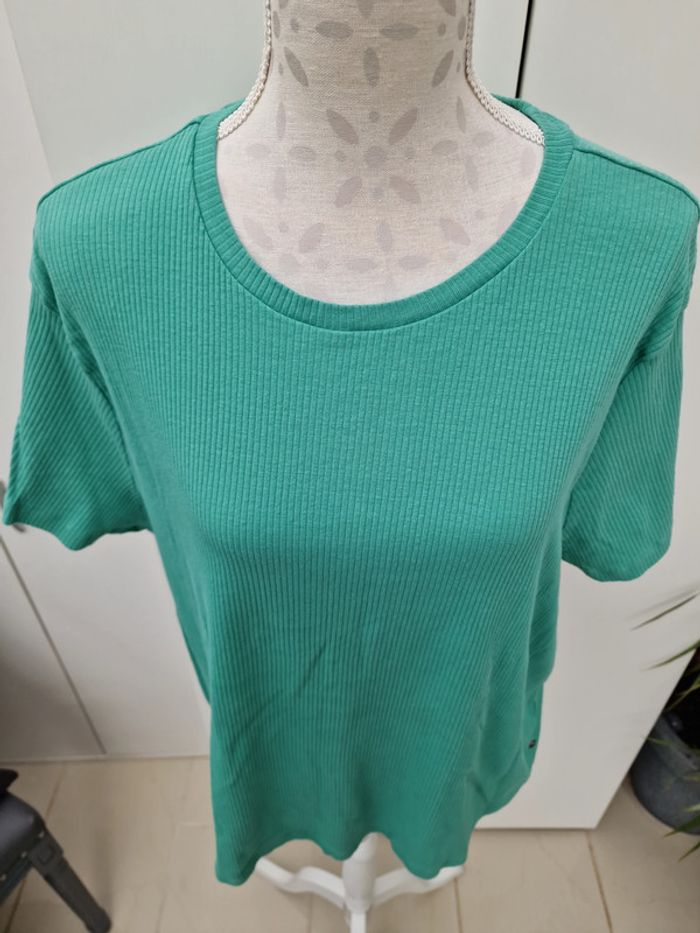 T-Shirt Vert Emeraude Via Cortesa Adler - photo numéro 2