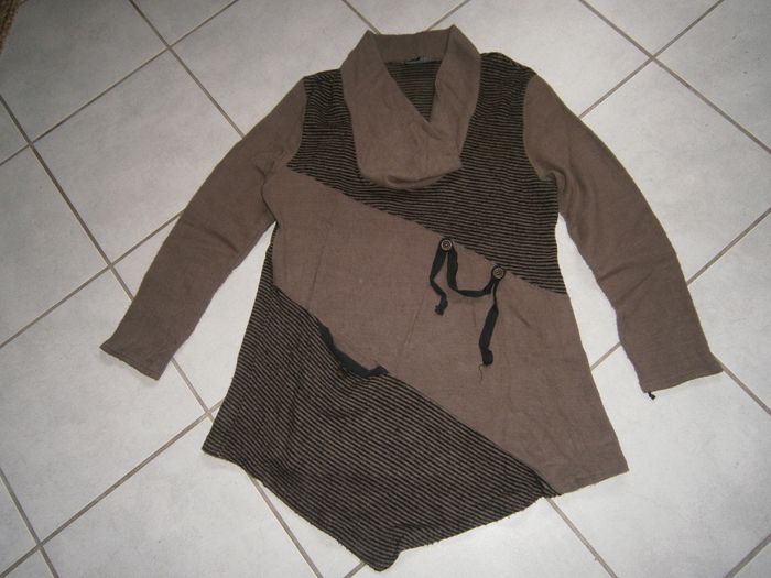 Pull ML doux marron Taille 44