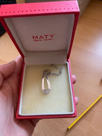Collier + Pendentif Maty argent 925