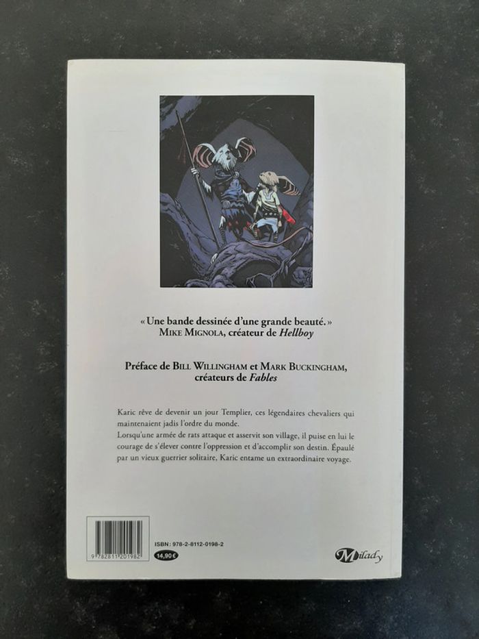 BD Le Dernier des Templiers - La Prophétie T1 de Bryan J. L. Glass - photo numéro 2