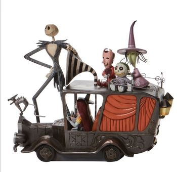 Figurine Voiture Du Maire L’étrange Noël De Monsieur Jack - Disney Traditions