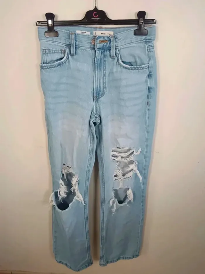 C26 jeans bleu mango 34