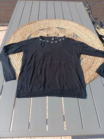 pull noir taille S