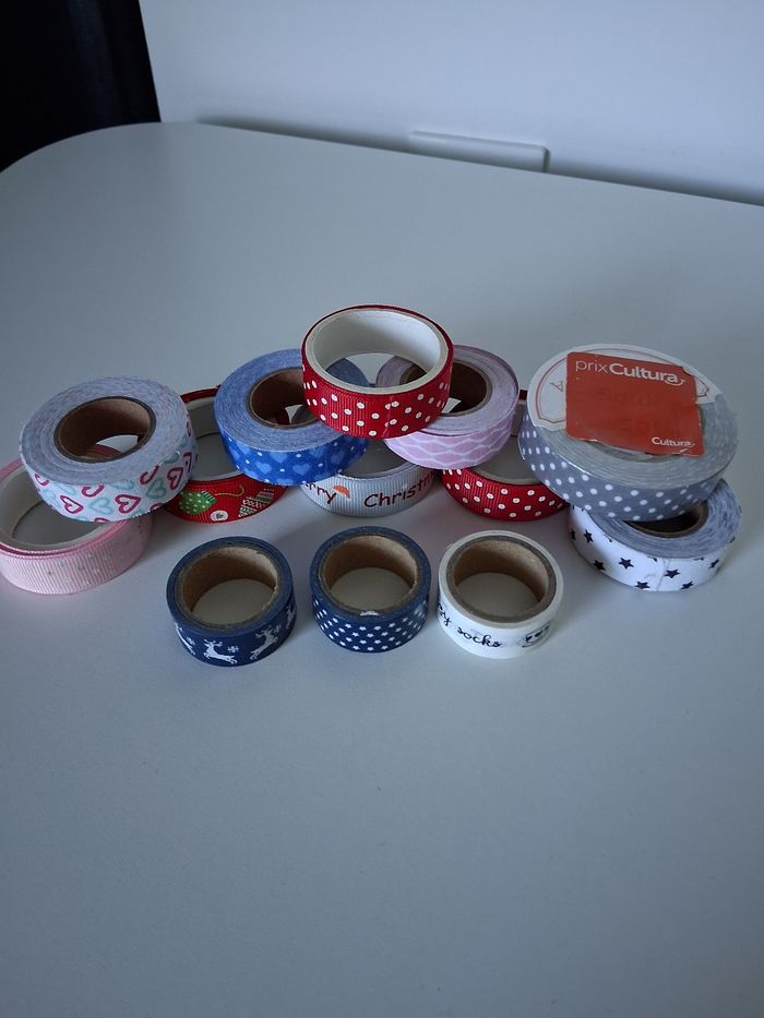 Lot de rouleaux masking tape
