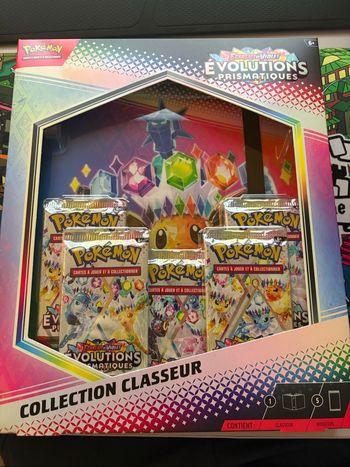 Coffret classeur ev8.5 évolutions prismatiques