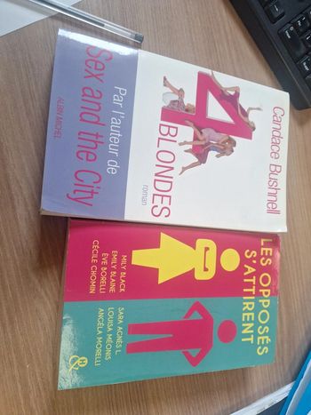 2 livre romance et amour lot pas chère