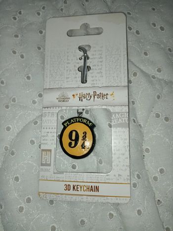 Porte clefs mousqueton quai 9 3/4 harry potter