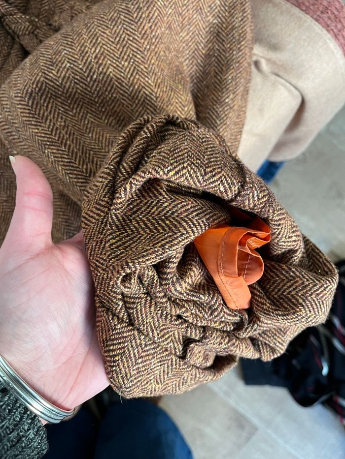 Pantalon large marron H&M taille M 38 - photo numéro 3