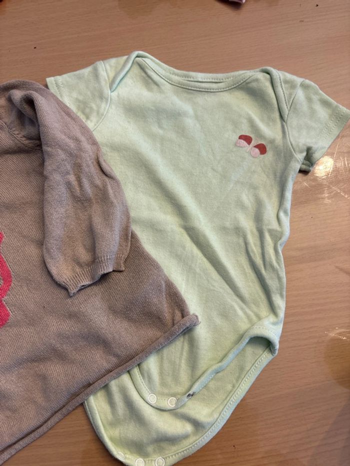 Lot pull et bodie taille 18 mois - photo numéro 3