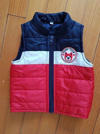 Veste sans manche puppy 6 mois