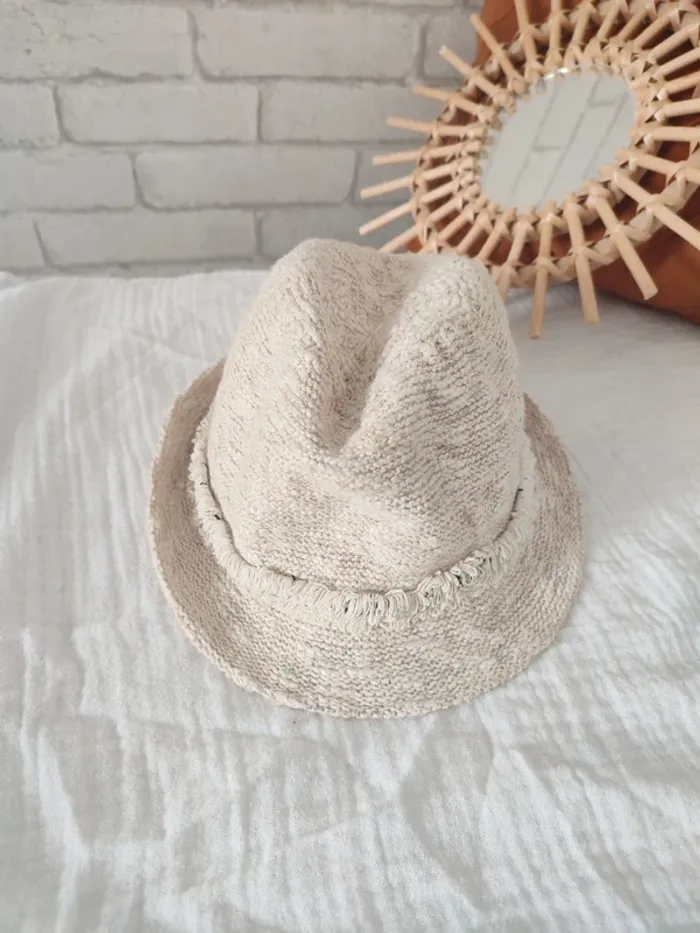 Chapeau Zara 52 cm – Crème/Beige
