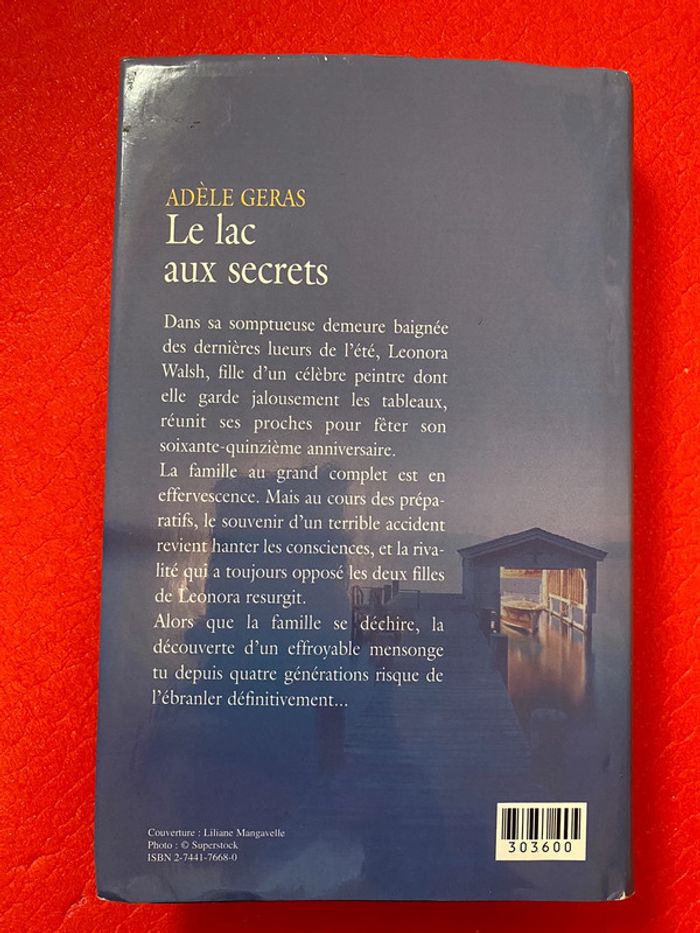 Livre « Le lac aux secrets » - photo numéro 2