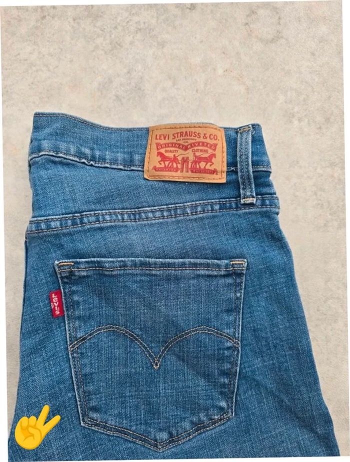 Short Levi's W28 FR38 Bleu Homme men #SHO42b - photo numéro 2