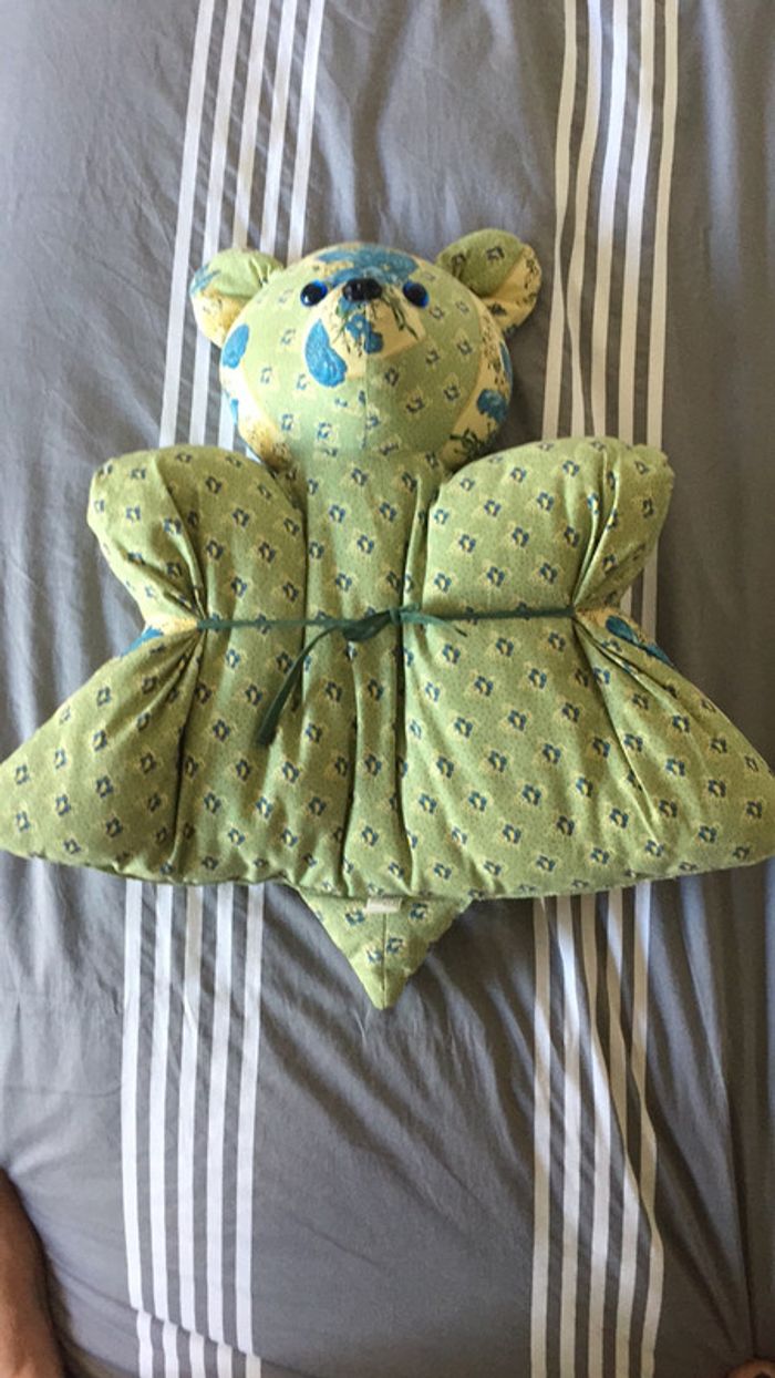 Coussin nounours provençal - photo numéro 3